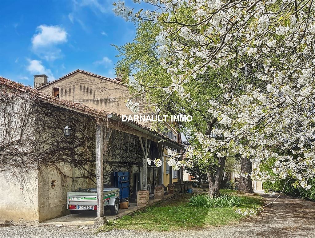 maison de maître 7 pièces en vente sur MONTESQUIEU VOLVESTRE (31310)