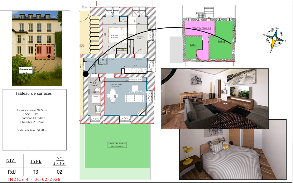 Vente Appartement Bagnères-de-Luchon 31110 PARC DU CASINO