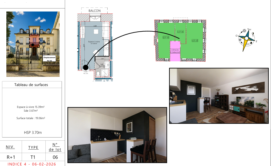 Vente Appartement Bagnères-de-Luchon 31110 PARC DU CASINO